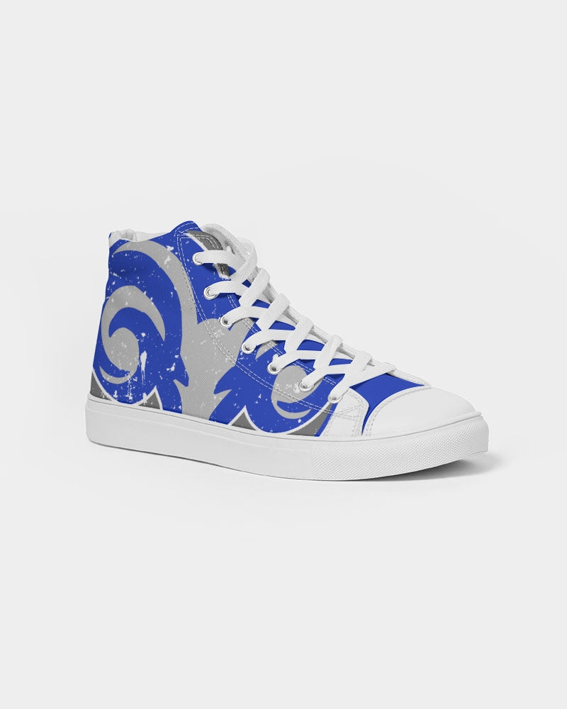 Oak Hill Vintage Rams - Men's Hightop Canvas Shoe - EN