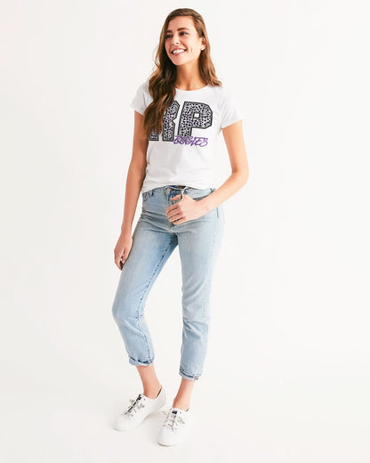 Rosepine Purple Leopard - Women's Tee - EN