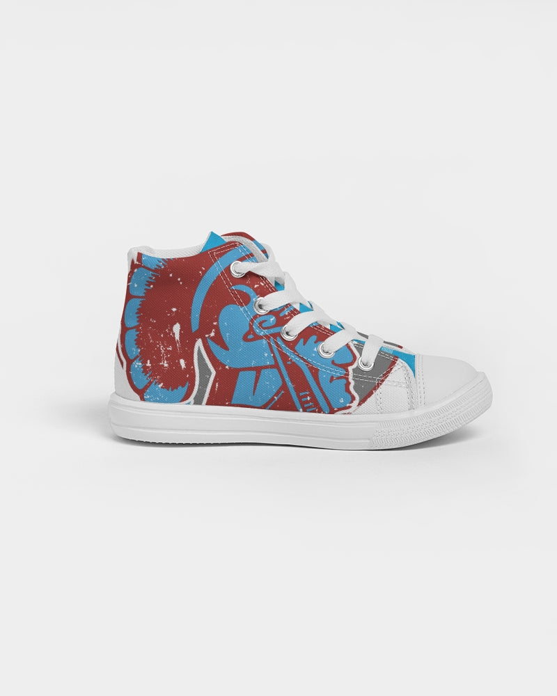 East Beau Trojans Vintage - Kids Hightop Canvas Shoe - EN