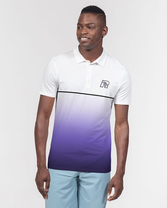 Rosepine Sunrise - Men's Slim Fit Short Sleeve Polo - EN