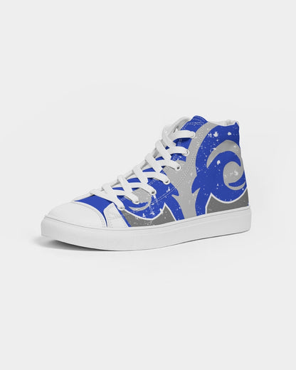 Oak Hill Vintage Rams - Women's Hightop Canvas Shoe - EN