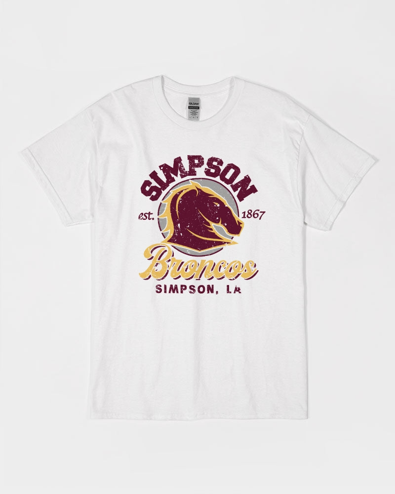 Simpson Broncos Vintage - Unisex Ultra Cotton T-Shirt - Gildan