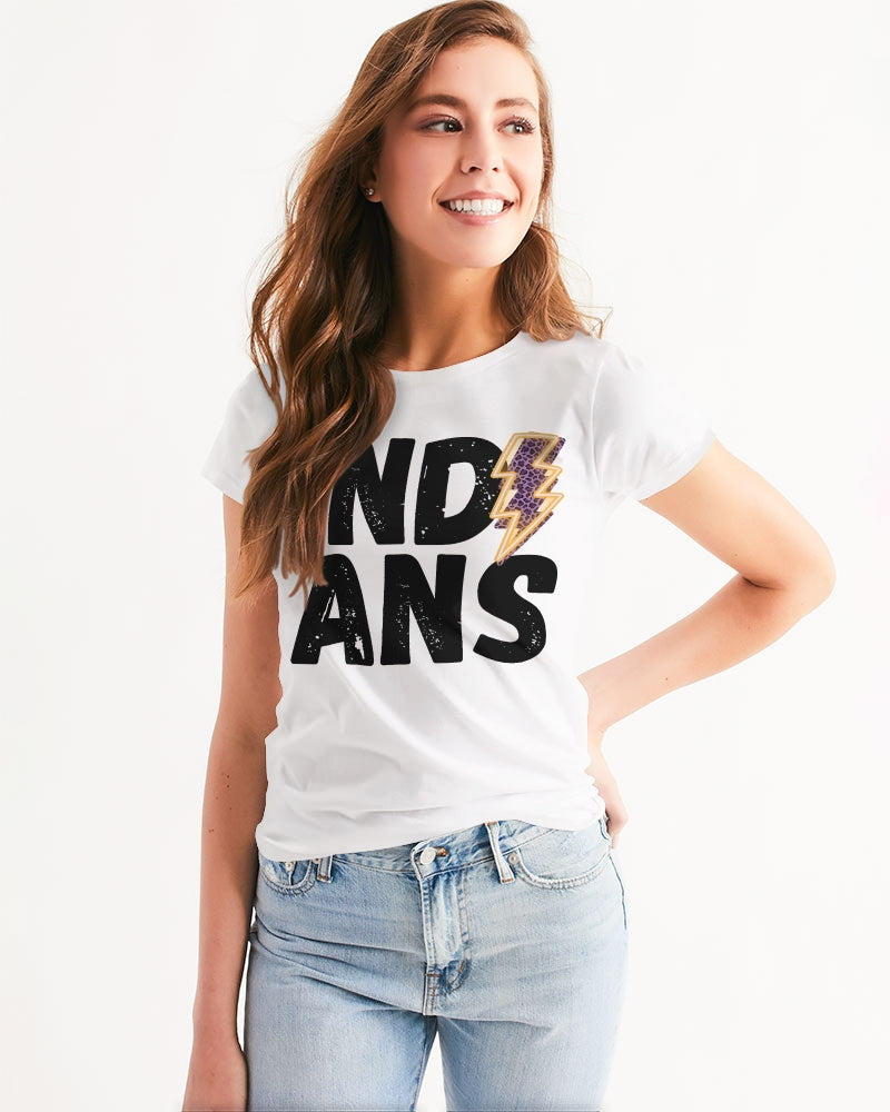 Anacoco Indians Lightning Mascot - Women's Tee - EN