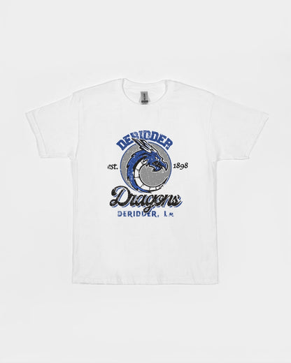 Deridder Dragons Vintage - Heavy Cotton Youth T-Shirt - Gildan