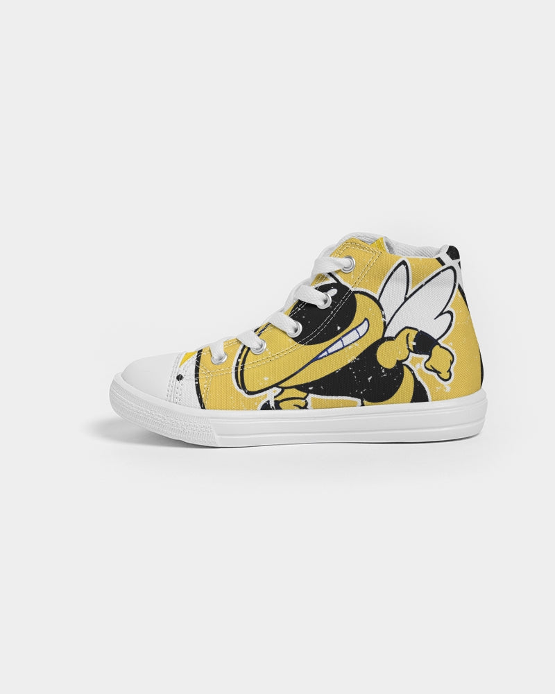 Hornbeck Hornets Vintage - Kids Hightop Canvas Shoe - EN