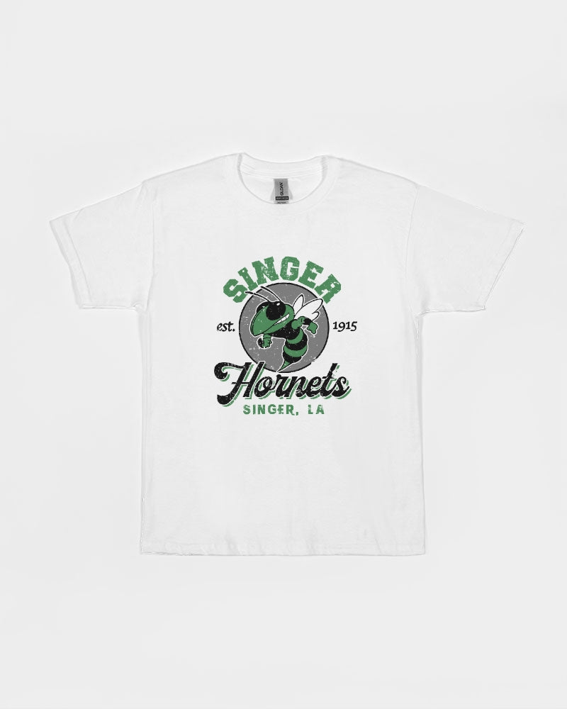 Singer Hornets Vintage - Heavy Cotton Youth T-Shirt - Gildan