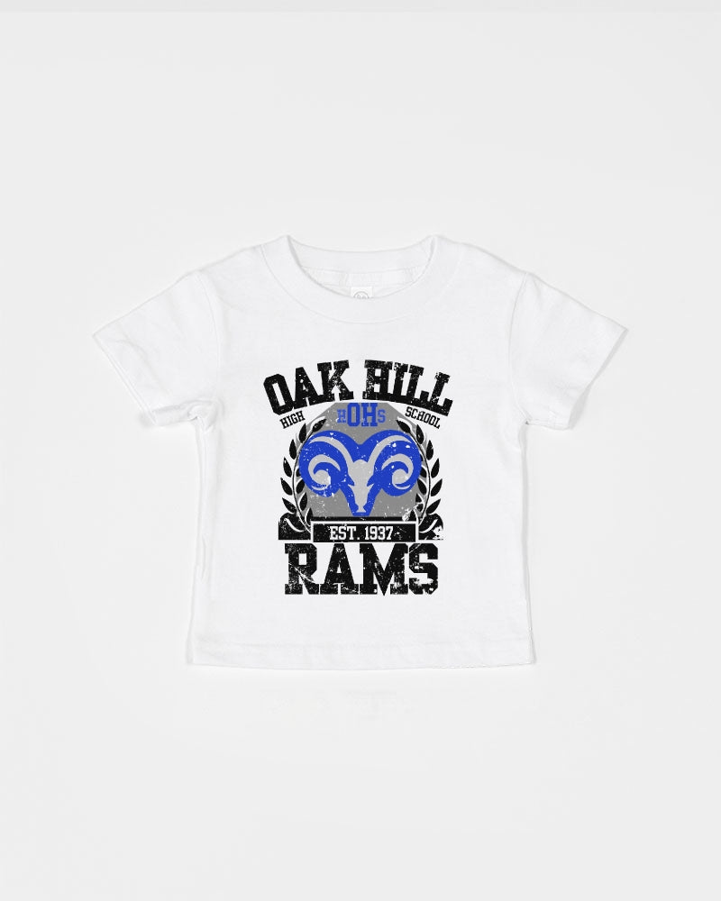 Oak Hill Rams Academic Vintage - Infant Cotton Jersey Tee - Rabbit Skins