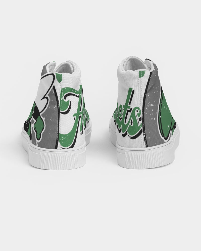 Singer Hornets Vintage - Women's Hightop Canvas Shoe - EN