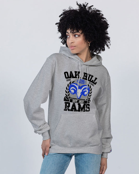 Oak Hill Rams Academic Vintage - Unisex Hoodie - Champion