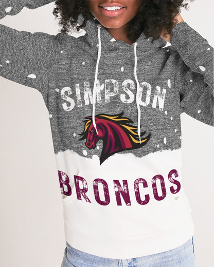 Simpson Broncos Bleached - Women's Hoodie - EN