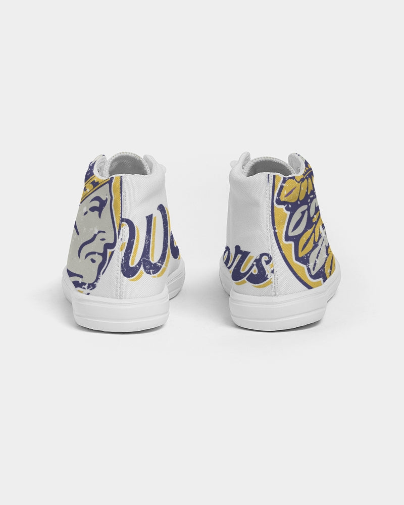 Warriors Vintage Kids Hightop