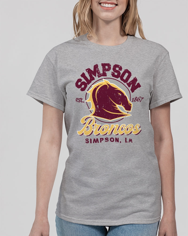 Simpson Broncos Vintage - Unisex Ultra Cotton T-Shirt - Gildan