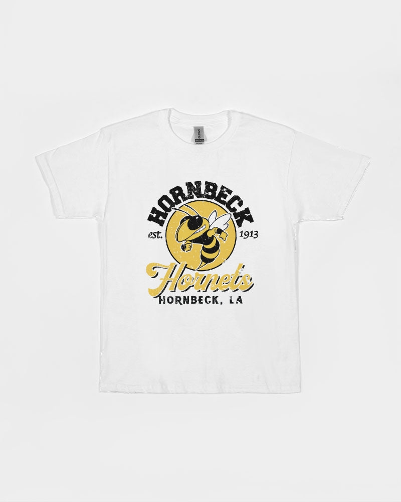 Hornbeck Hornets Vintage - Heavy Cotton Youth T-Shirt - Gildan