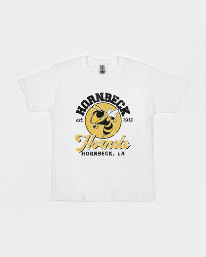 Hornbeck Hornets Vintage - Heavy Cotton Youth T-Shirt - Gildan