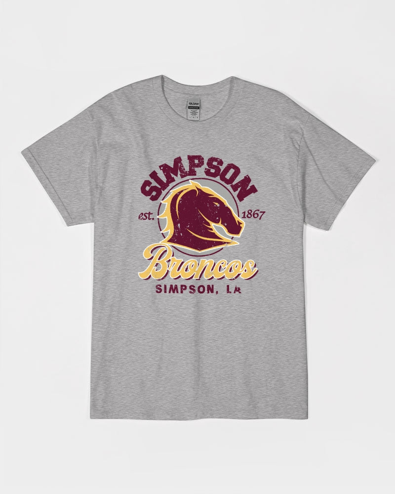 Simpson Broncos Vintage - Unisex Ultra Cotton T-Shirt - Gildan