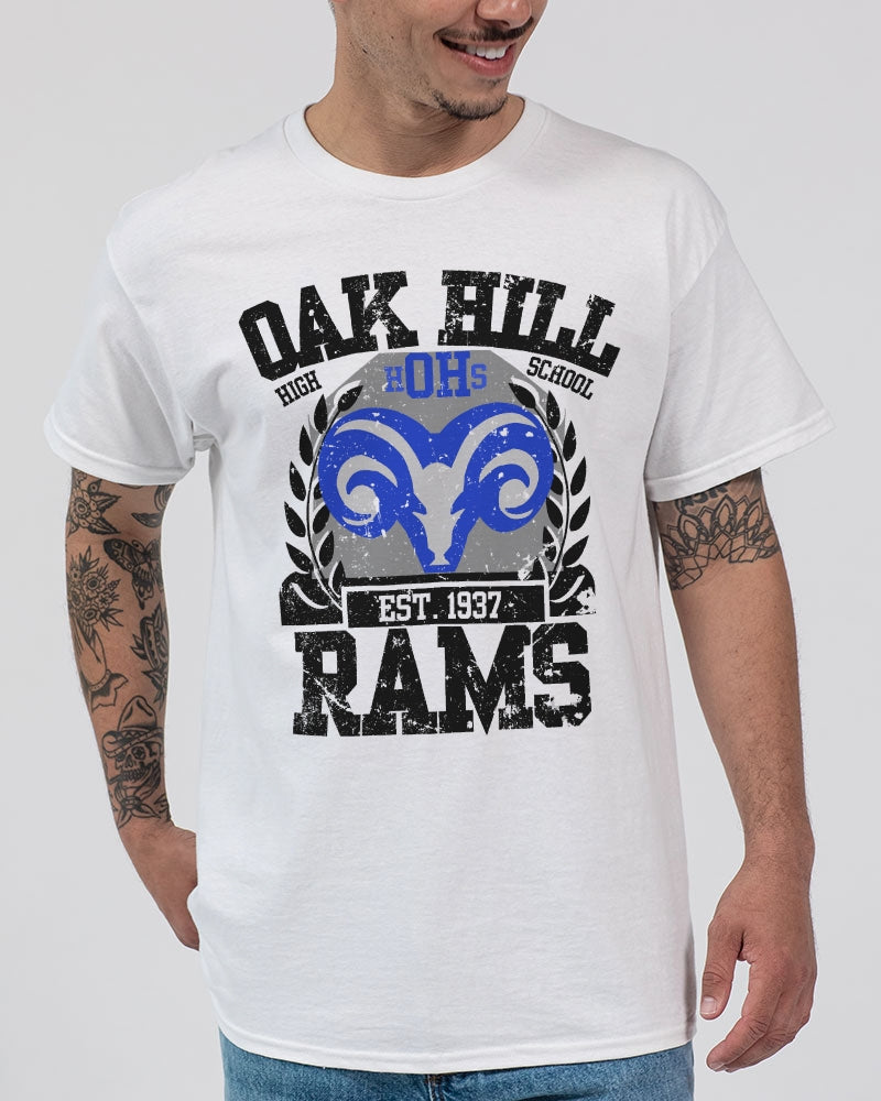 Oak Hill Rams Academic Vintage - Unisex Ultra Cotton T-Shirt - Gildan