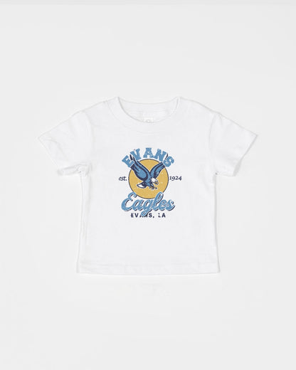 Evans Eagles Vintage - Infant Cotton Jersey Tee - Rabbit Skins