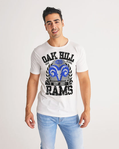 Oak Hill Rams Academic Vintage - Men's Tee - EN