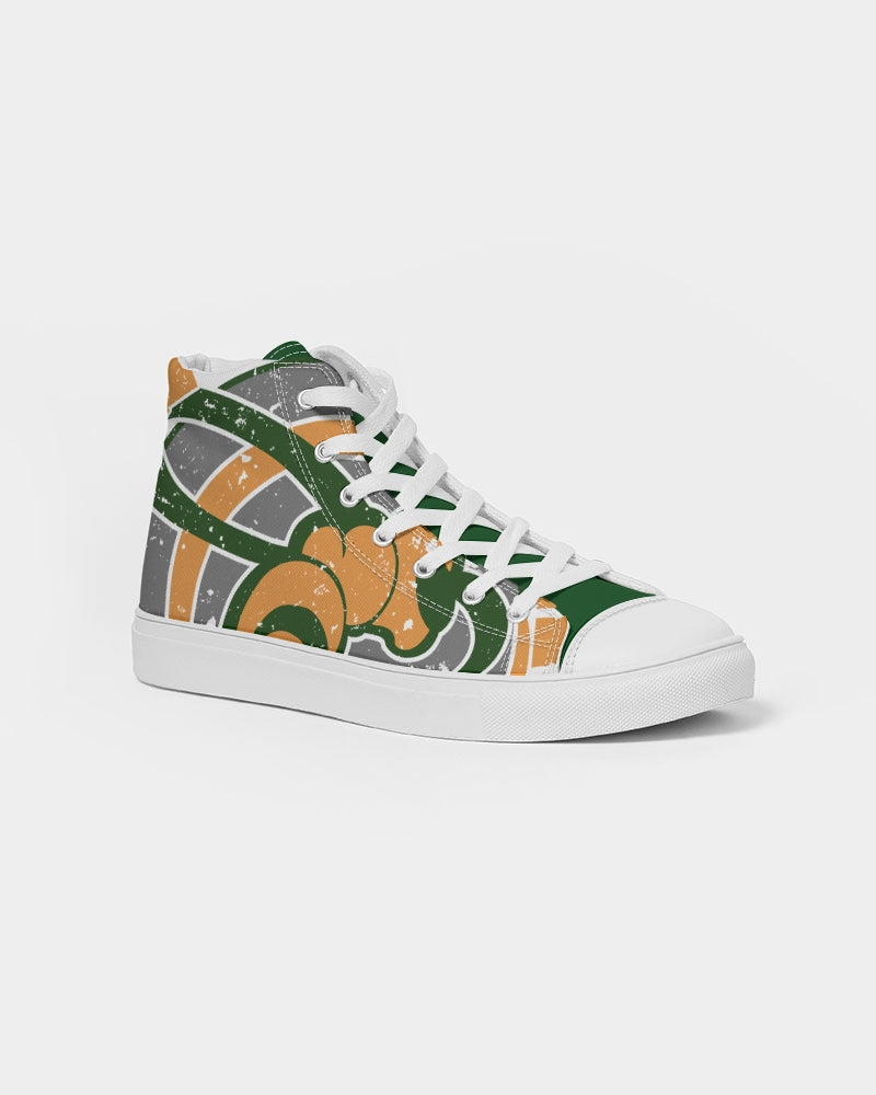 Plainview Hornets Vintage - Men's Hightop Canvas Shoe - EN