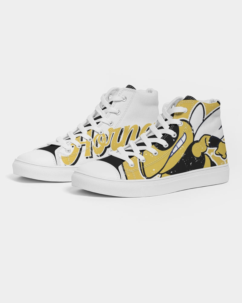 Hornbeck Hornets Vintage - Women's Hightop Canvas Shoe - EN