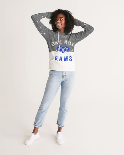 Oak Hill Rams - Bleached Women's Hoodie - EN