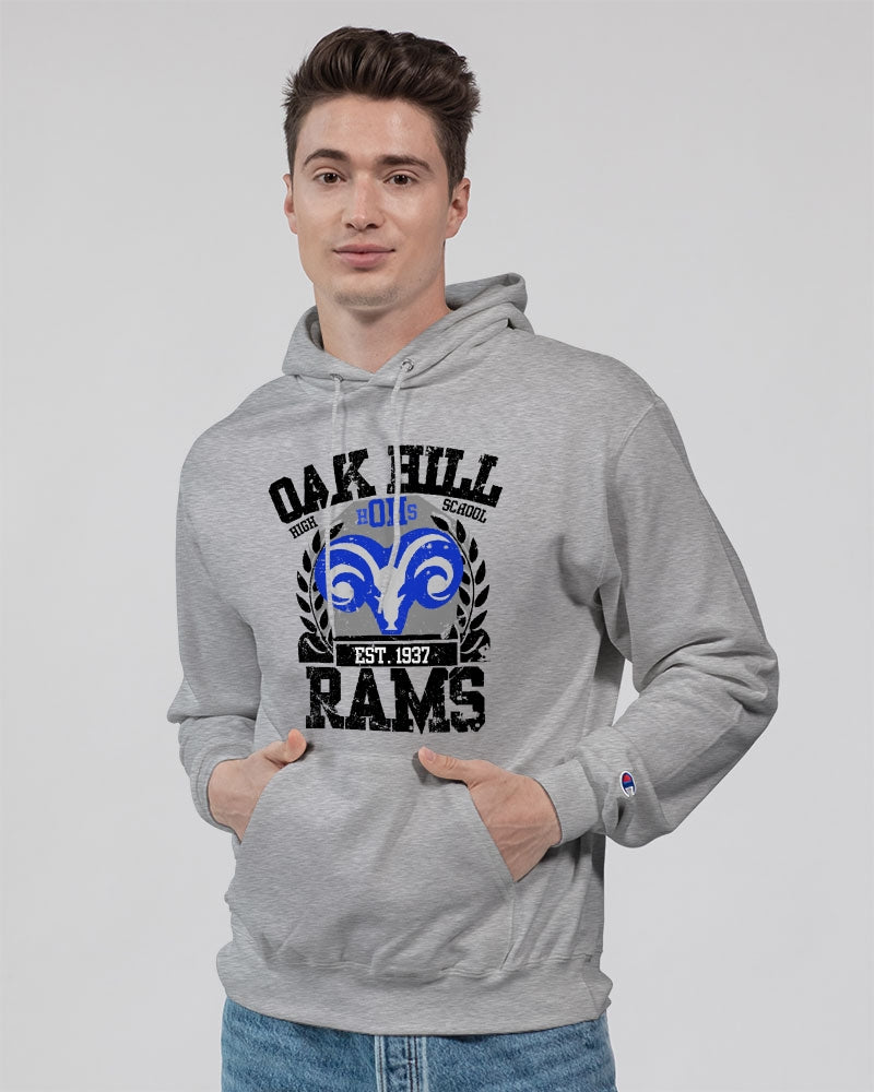 Oak Hill Rams Academic Vintage - Unisex Hoodie - Champion