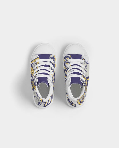 Warriors Vintage Kids Hightop