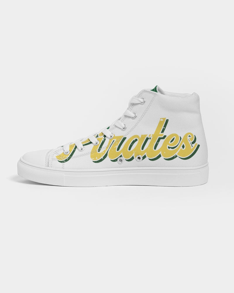 Hicks Pirates Vintage - Women's Hightop Canvas Shoe - EN