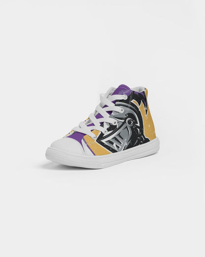 South Beau Knights Vintage - Kids Hightop Canvas Shoe - EN