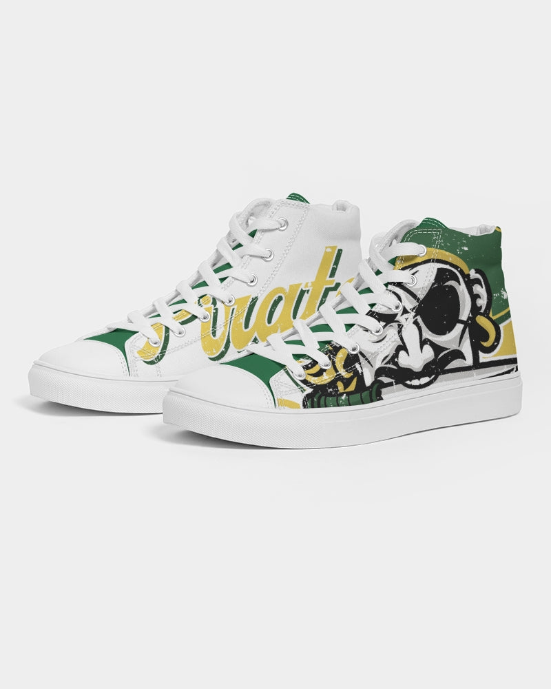 Hicks Pirates Vintage - Women's Hightop Canvas Shoe - EN