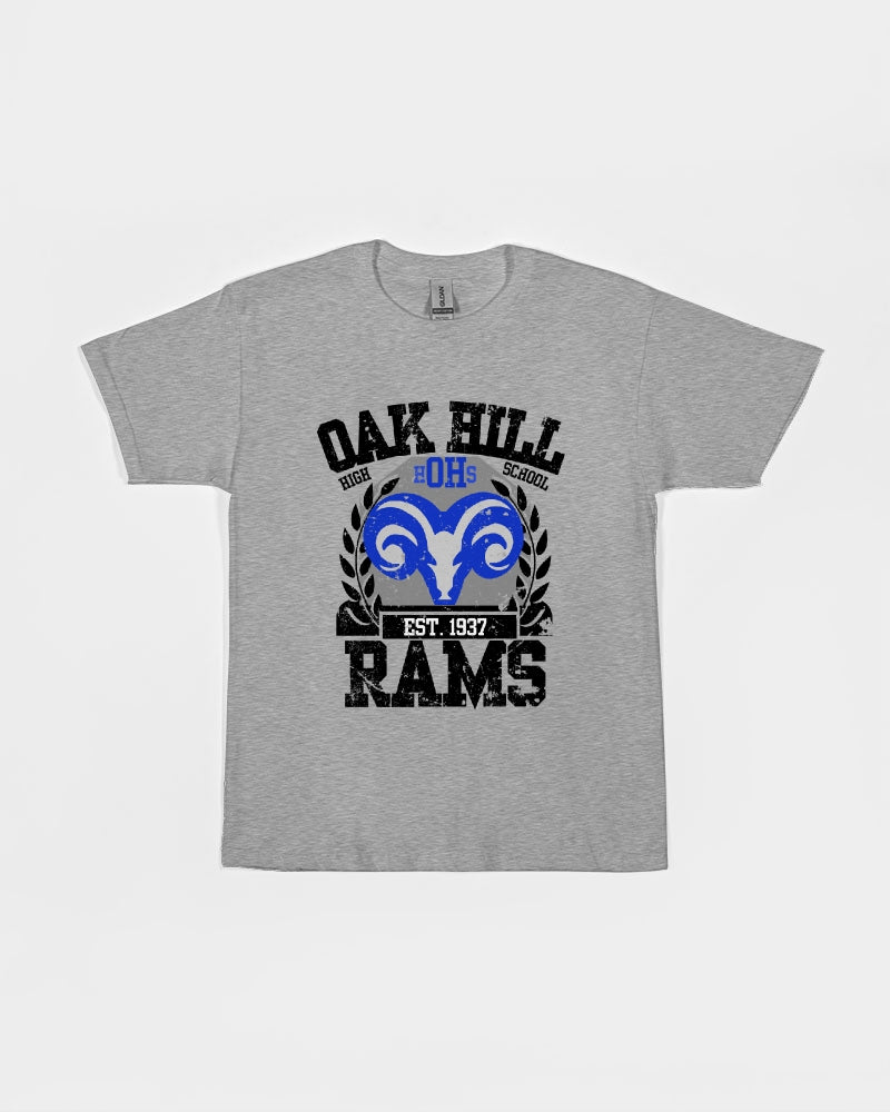 Oak Hill Rams Academic Vintage - Heavy Cotton Youth T-Shirt - Gildan