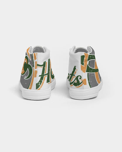 Plainview Hornets Vintage - Kids Hightop Canvas Shoe - EN