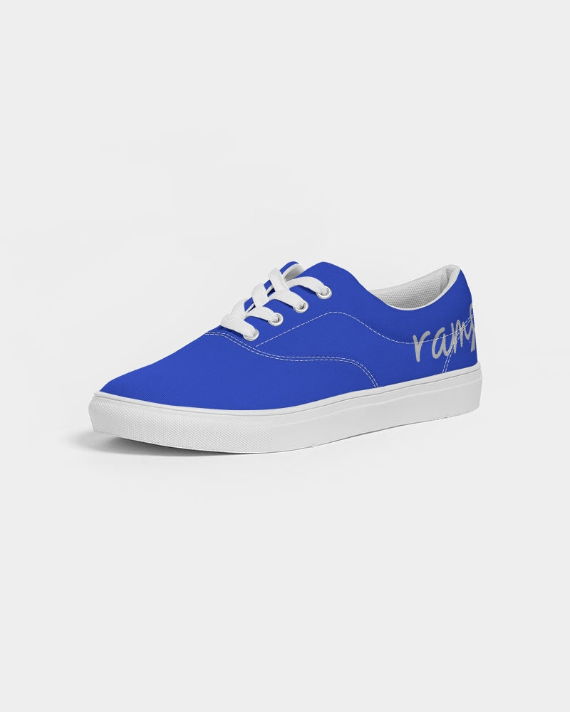 Oak Hill Rams - Women's Lace Up Canvas Shoe - EN