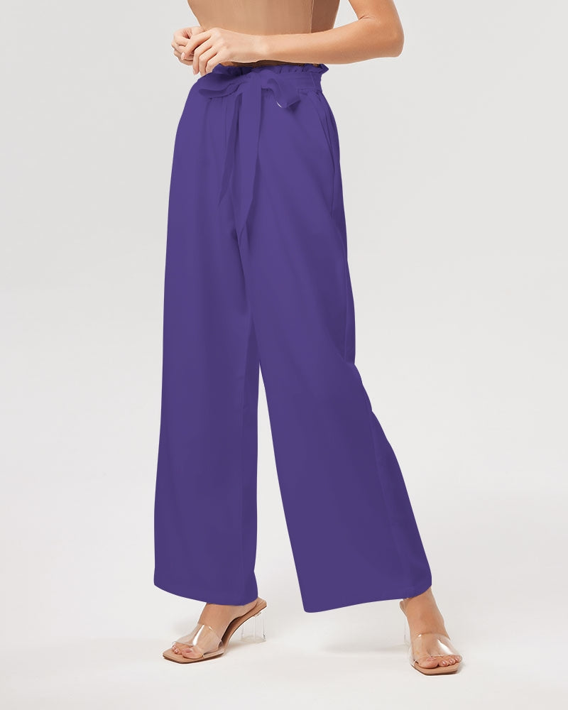 High-Rise Wide Leg Pants