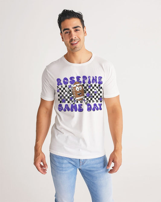 Retro Rosepine Eagle Football Fan - Men's Tee - EN