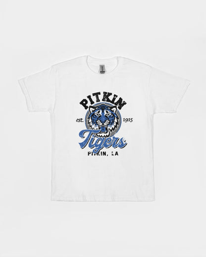 Pitkin Tigers Vintage - Heavy Cotton Youth T-Shirt - Gildan