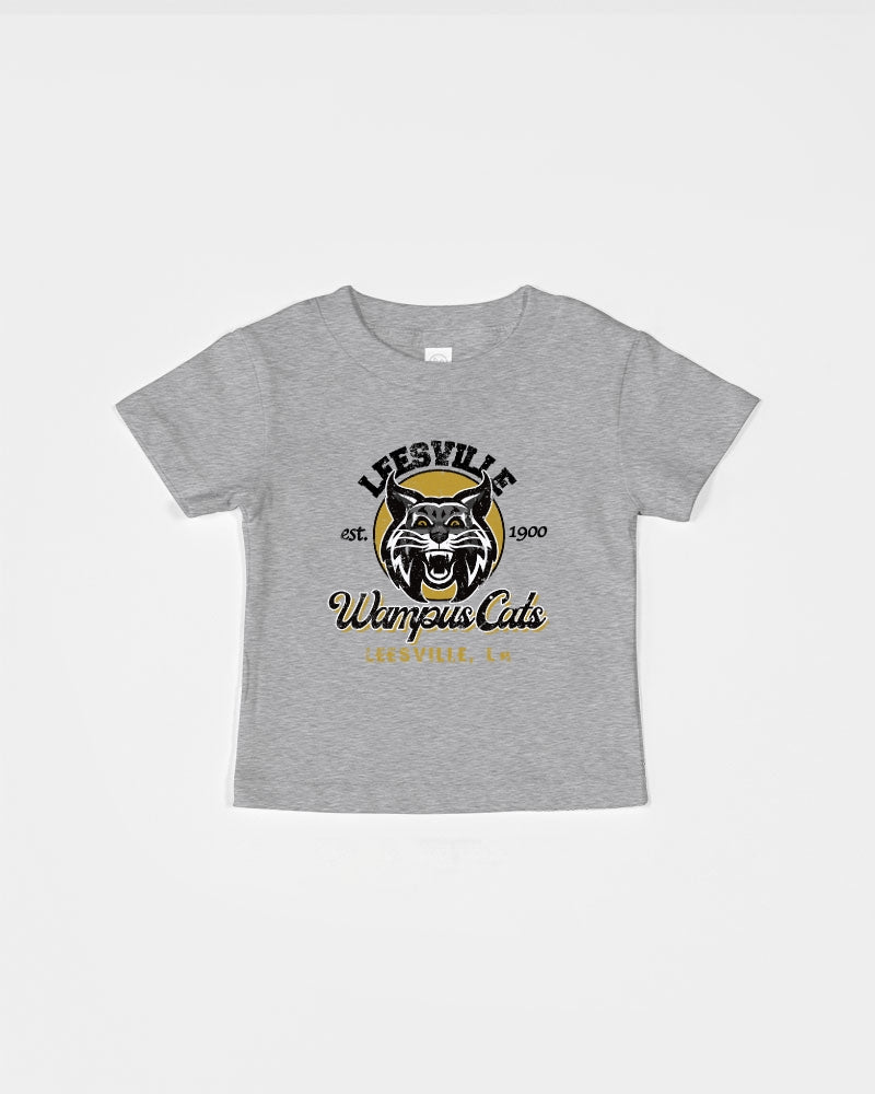 Leesville Wampus Cats Vintage - Infant Cotton Jersey Tee - Rabbit Skins