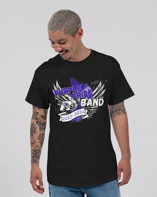 Rosepine Purple Pride  Rockin' Band - Unisex Tee - Gildan