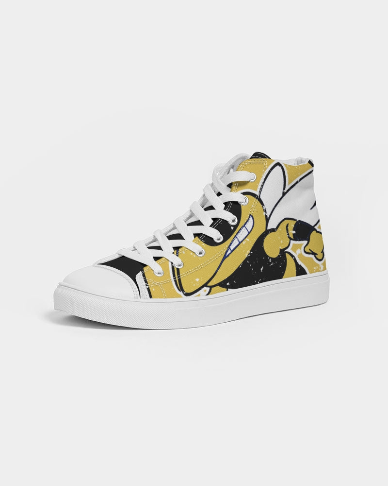 Hornbeck Hornets Vintage - Women's Hightop Canvas Shoe - EN