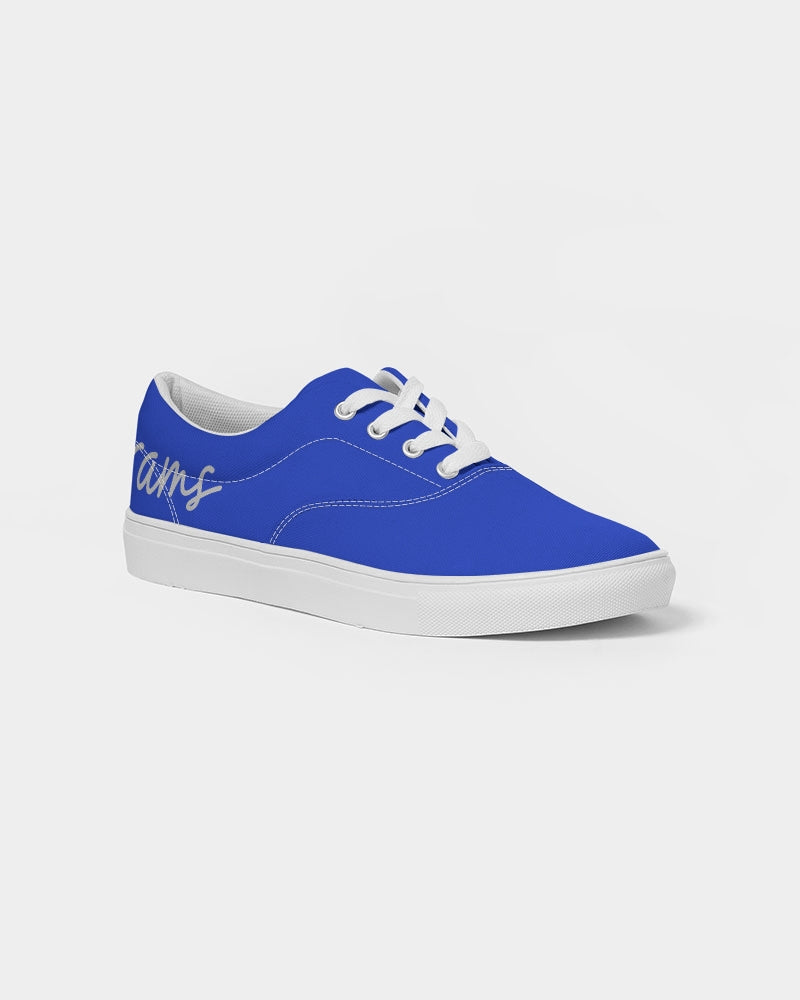 Oak Hill Rams - Women's Lace Up Canvas Shoe - EN