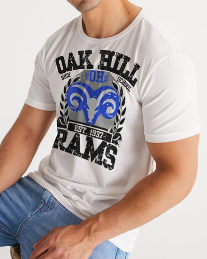 Oak Hill Rams Academic Vintage - Men's Tee - EN