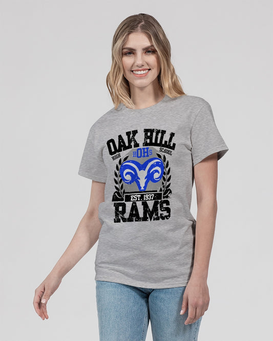 Oak Hill Rams Academic Vintage - Unisex Ultra Cotton T-Shirt - Gildan