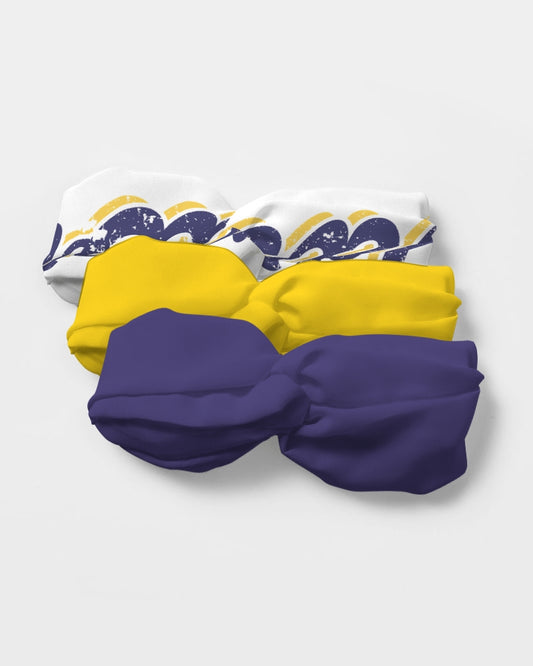 Warriors Vintage Headband Set