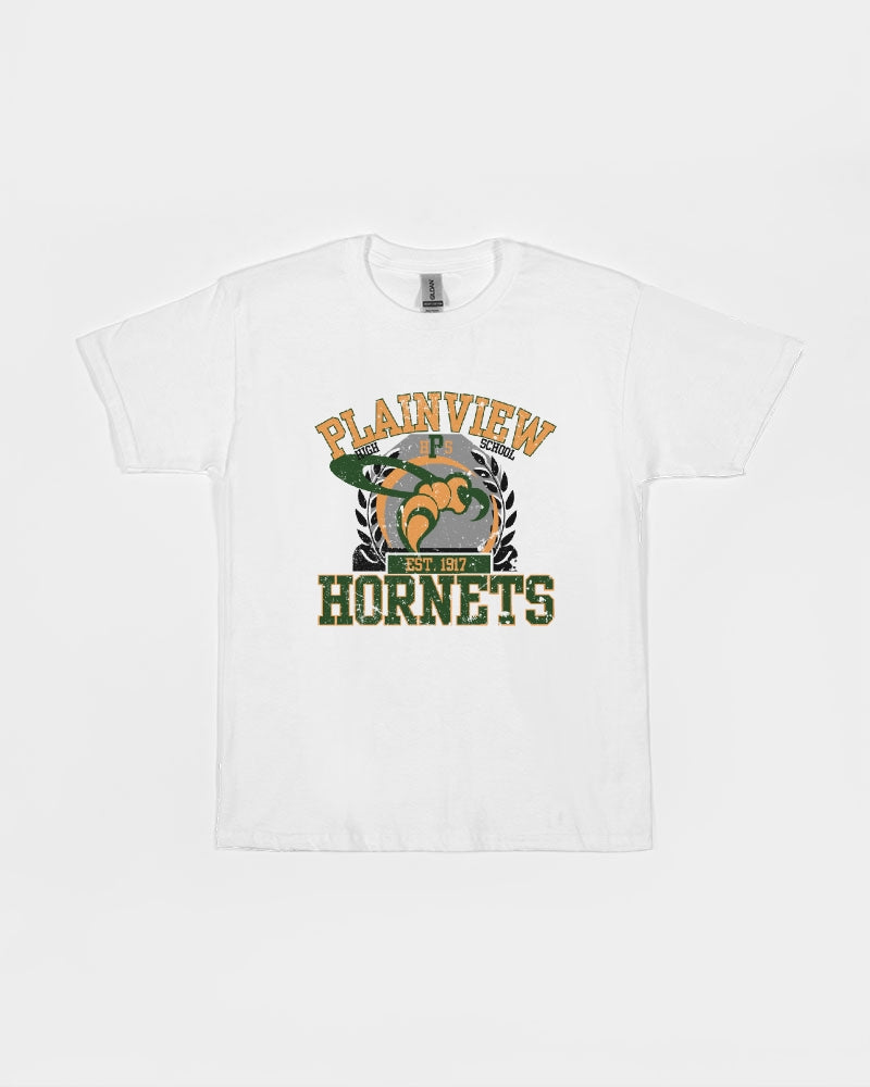 Plainview Hornets Academic Vintage - Heavy Cotton Youth T-Shirt - Gildan