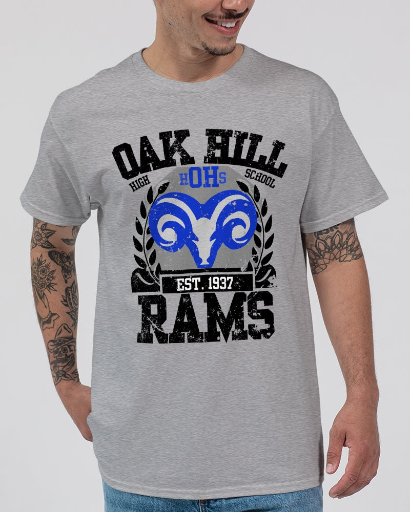 Oak Hill Rams Academic Vintage - Unisex Ultra Cotton T-Shirt - Gildan