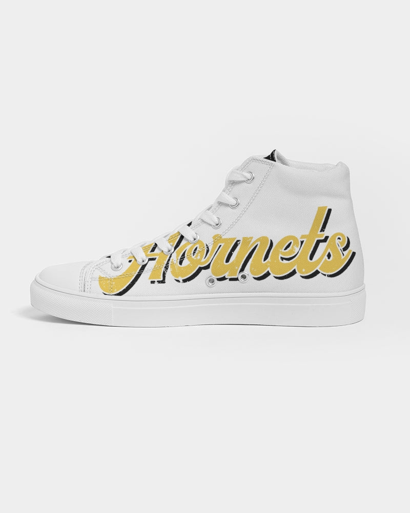 Hornbeck Hornets Vintage - Women's Hightop Canvas Shoe - EN