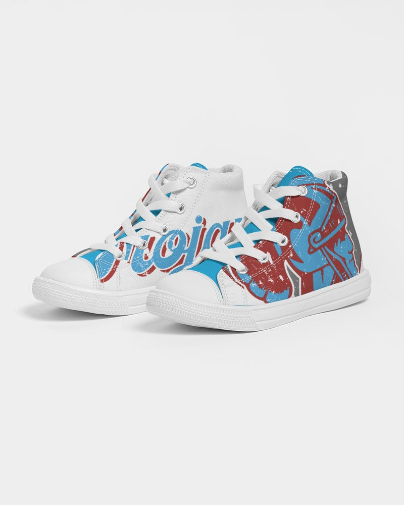 East Beau Trojans Vintage - Kids Hightop Canvas Shoe - EN