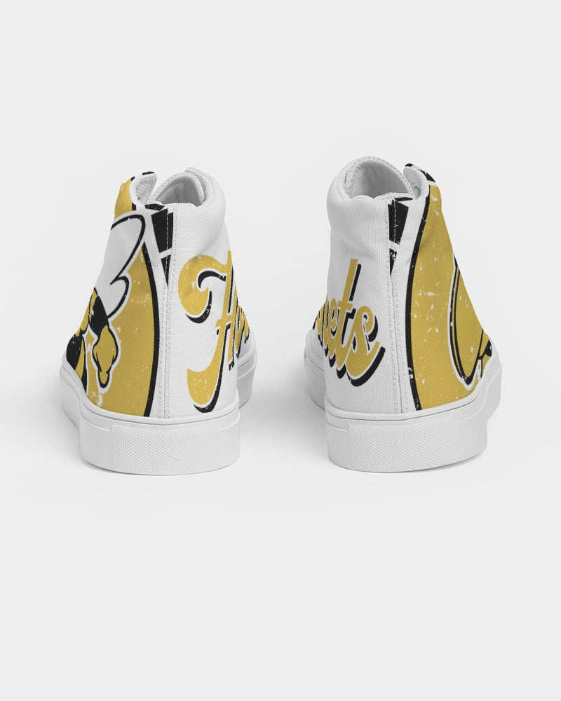 Hornbeck Hornets Vintage - Women's Hightop Canvas Shoe - EN