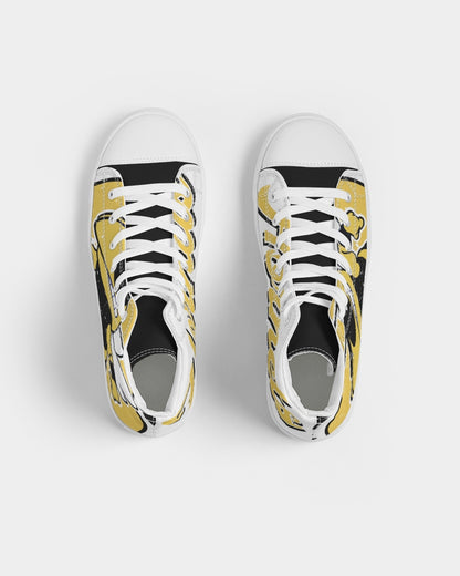 Hornbeck Hornets Vintage - Women's Hightop Canvas Shoe - EN