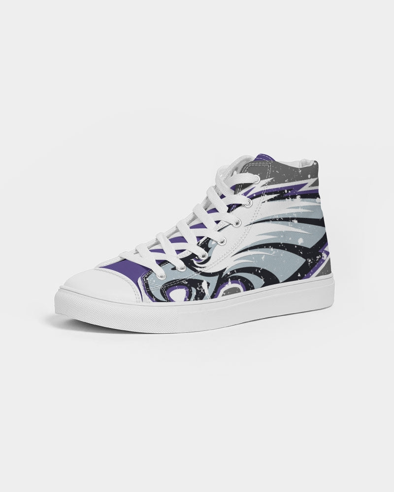 Rosepine Eagles Vintage - Women's Hightop Canvas Shoe - EN